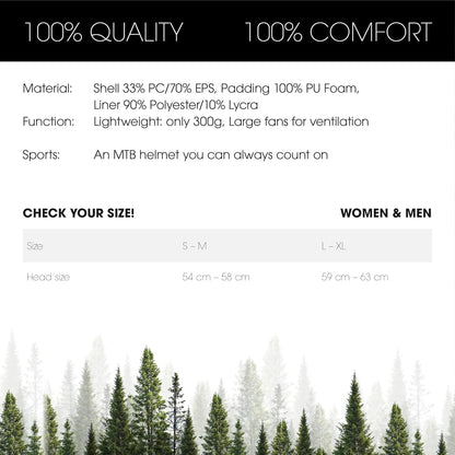| Mountainbike-Helm